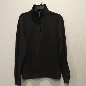 Van Heusen Charcoal Zip-Up Sweater